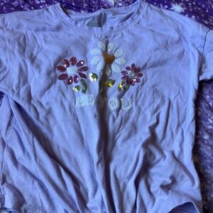 Toddler be you sparkle shirt